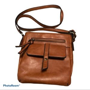 Camel Colored Crossbody Purse